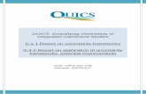 QUICS: Quantifying Uncertainty in Integrated Catchment Studies · We review the research found in literature dealing with uncertainty quantification or analysis of water quantity