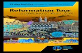 Reformation Tour - Christian Fellowship Tours · Australia – Dubai An evening flight from Australia (Perth, Melbourne, Adelaide, Sydney and Brisbane) takes us through to Dubai for