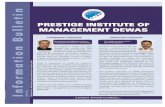 Prestige Institute of Management Dewaspimd.edu.in/download/mba_Brochure.pdf · Sadanand Dubey (Franchisee Support Manager, Institute of Computer Accountants-ICA) dated 07/08/14 "Expert