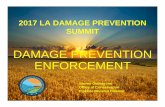 DAMAGE PREVENTION ENFORCEMENT.ppt Giambrone... · Steven Giambrone Office of Conservation ... LA DAMAGE PREVENTION LAW (HB NO. 389) • 1749.27 o Grants the Commissioner exclusive