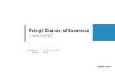 Raleigh Chamber of Commerce · Raleigh Chamber of Commerce “Launch 2020” January 2020. Christopher Chung. Chief Executive Officer. EDPNC