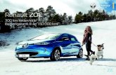 Renault ZOE · ZOE hjelper deg Renault ZOE har mange nyttige hjelpefunksjoner. Førerassistentsystemene kan gjøre kjøreturen både tryggere og mindre anstrengende, og ZOE har også