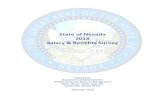 State of Nevada 2018 Salary & Benefits Surveyhr.nv.gov/uploadedFiles/hrnvgov/Content/Resources... · Salaries compiled for classes included in the classified employees’ salary survey