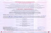 PROSPECTUSD'EMISSION - CMFPROSPECTUSD'EMISSION MISAJOUR(Juillet 2014) Visa du CMF N 12.784 du 14 septembre 2012 LevisaduCMFn'implique aucune appréciation surl'opération d'émission