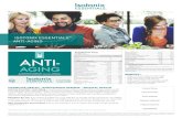 ISOTONIX ESSENTIALS ANTI-AGING - Market America Flyer.pdf · Isotonix Essentials Anti-Aging is a custom blend designed to restore the vitamins and minerals that deplete as your body