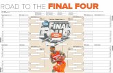 online final four bracket - syracusemedia.syracuse.com/orangebasketball_impact/other/Final Four Brackets.pdfROAD TO THE FINAL FOUR First round Two of the first-round games will feature