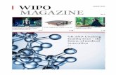 AUGUST 2019 No. 4...WIPO MAGAZINE 3 Th GII 2019: Creating healthy lives – the future of medical innovation By Catherine Jewell, Publications Division, WIPO The 2019 edition of the