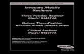 Invacare Mobile Recliners · invacare mobile recliners 2 part no. 1141494 warning do not use this product or any available optional equipment without first completely reading and