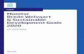 Monitor Brede Welvaart & Sustainable Development Goals 2020 · PDF file 2.1 Definities 6 2.2 Thema’s en indicatoren 6 2.3 Afbakening 6 Thema’s 7 Indicatoren 10 4.1 Indicatoren