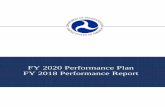 FY 2020 Performance Plan FY 2018 Performance …...In accordance with the Government Performance and Results Act (GPRA) of 1993, as amended by the GPRA Modernization Act of 2010 (GPRAMA),