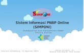 Sistem Informasi PNBP Online (SIMPONI)bpfkjakarta.or.id/assets/uploads/laporan/2-.pdfSistem Informasi PNBP Online (SIMPONI) Pembayaran dan Penyetoran PNBP Secara Online Santika Palembang,