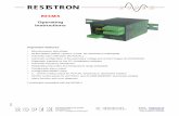 RESISTRON · RESM-5 Page 3 1 Safety and warning notes This RESISTRON monitoring device is manufactured according to DIN EN 61010-1. In the course of its manufacture it passed through