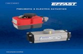 PNEUMATIC & ELECTRIC ACTUATION...Technical - Pneumatic Actuation Single Acting Aluminium Pneumatic Actuator Double Acting Aluminium Pneumatic Actuator *Available only in double acting.