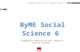 €¦  · Web viewByME. Social. Science 6. Programación didáctica de aula. Andalucía. Ciencias Sociales . Etapa Primaria: Curso 6º (Tercer Ciclo) 1.1. CONTEXTO Y ENFOQUE DE LA