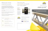 Making the timber Discover how engineering easier …...Wolf Systems, Engineering Ease. Discover how easi-joist® can benefit your next project Contact the licensed easi-joist ® manufacturer