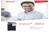 ineo+ 3851 Datasheet ineo+ 3851 Description Technical specifications ineo+ 3851 A4 multifunctional with