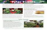 Tyler Events 2017–18 Wintertylerarboretum.org/.../Tyler-Topics-Winter-2017-Programs.pdfWinter Botany Walks Every Wednesday, 11:15am – 1:15pm Tyler is the perfect place to beat