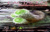 Cactáceas y Suculentas Mexicanasweb.ecologia.unam.mx/cactsucmex/csm2014_59_3.pdf · & Ortiz 2014), además de que está con-siderado como uno de los estados mejor conocidos florísticamente