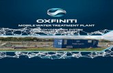 MOBILE WATER TREATMENT PLANT - Oxfiniti · At Wick SL stw in normal operation the four controlling surface ... OXFINITI Super Oygenation Demonstration Study. POSITIVE SLUDGE CONSOLIDATION