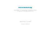 Computer–to-Computer Interface (CTCI) Programming ... · NASDAQ CTCI Programming Specifications 9/13/2005 1 Introduction 1.1 Document Overview This document contains the subscriber