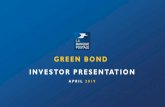 GREEN BOND INVESTOR PRESENTATION - La Banque postale€¦ · April 2019 GREEN BOND INVESTOR PRESENTATION La Banque Postale - 8 NBI up 0.7% despite challenging challenging +0.7% environment