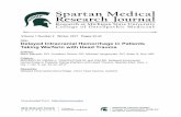 Spartan Medical Research Journal - MSUCOM Medical Research...measure therapeutic effectiveness of Warfarin and to help guide medication adjustments. The therapeutic goal of most patients
