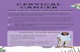 CERVICAL CANCER - Cancer Australia · changes which can be treated before cervical cancer develops. “The HPV vaccine can prevent cervical cancer” True. The HPV vaccine helps prevent