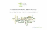 PARTICIPANTS’ EVALUATION REPORT · respondents (participants who took part in the evaluation) were either satisfied (47%) or very satisfied (49%) with the event. Only 4% were dissatisfied