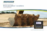 Product brochure Excavator scales X2350LOADRITE CUSTOMER : Earth works DOCKET : 2415 TRUCK : CAM178 2:12 PM SAND 11.542 Product brochure Excavator scales X2350 2 LOADRITE: X2350 Excavator