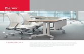 Planes - Haworthmedia.haworth.com/asset/74238/PlanesTraining_final.pdf · Planes training table worksurfaces are available in a variety of sizes and shapes to enable a range of configurations.