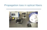 Propagation loss in optical fibers - University of Arizona€¦ · Project 2: Fiber loss measurement Experimental equipment: • Multimode fiber (to be used with the HeNe source),
