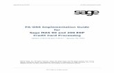 PA-DSS Implementation Guide for Sage MAS 90 and …...Sage MAS 90 and 200 ERP PA-DSS Implementation Guide PA-DSS Implementation Guide for Sage MAS 90 and 200 ERP Credit Card Processing