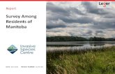 Survey Among Residents of Manitoba - asiancarp.ca · PARTICIPATION IN OUTDOOR ACTIVITIES IN MANITOBA 54%Swimming at the beach 33%Tent camping 27%Boating 22%Own/rent a cottage 21%Canoeing/kayaking