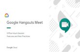 Google Hangouts Meet - Virginia Information Technologies ... · Hangouts Meet automatically creates international dial-in codes so people can call on the phone from anywhere, and