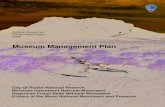Museum Management Plan - National Park Service · Craters of the Moon National Monument and Preserve Cultural Resources Pacific West Region 2008 ... Southern Idaho Parks Museum Management