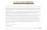 Thanks for your interest in joining the YS Chamber · 2020-03-30 · 101 Dayton Street, Yellow Springs, OH 45387 P: 937.767.2686 yschamber.org JOIN TODAY. Thanks for your interest