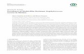 PrevalenceofMethicillin-Resistant Staphylococcus aureus inShrinesdownloads.hindawi.com/journals/ijmicro/2020/7981648.pdf · 2020-03-01 · Still,otherpossibleenvironmentalreservoirsofMRSAhave