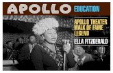 APOLLO THEATER WALK OF FAME LEGENDFollowing Webb’s sudden death in 1939, Ella took over Webb’s role as bandleader, and the band was renamed Ella Fitzgerald and Her Famous Orchestra.