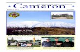 ‘The Ben’ in Winter The Hawke’s Bay Easter Highland Games€¦ · Clan Cameron New Zealand; founded 1935, incorporated 2000 ‘The Ben’ in Winter Taken from Dun Deardail,