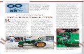 Chucky's€¦ · Chucky's Precisions, Pullers & Parts, where we have really been focusing on The new-in-the-box John Deere 4320. 54 DECEMBER 2017 • TOY FARMER providing a whole