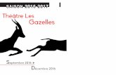 Théâtre Les Gazelles - Crous Aix Marseille · 2016-09-16 · Tristan et Yseut, Béroul Avril 2017 – Audition le 23 octobre 2016 Tristan et Yseut, les amants de Cornouailles, unis