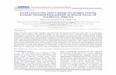 Original Research Article Food Insecurity and Coping ... · insecurity and the coping strategies they adopt. This is imperative as several other studies have been centred on assessing