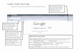 Google--Google Classic Page · iGoogle Once you’ve signed up for a Google account, you have access to Gmail and an iGoogle page. This is a customizable page that lets you add gadgets