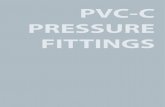PVC-C PRESSURE FITTINGS CPVC...PVC-C PRESSURE FITTINGS - METRIC SIZES • Accesorios en PVC-C para unión de tuberías de PVC-C. • Moldeo por inyección. • Densidad: 1,5 g/cm³.