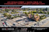 433 OCEAN STREET • SANTA CRUZ, CA COMMERCIAL … · Santa Cruz attractions including the Santa Cruz Boardwalk, the Santa Cruz Wharf, and Seabright State beach, which are popular