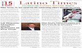 eteer 2015Vol. 14 Num. 9 1 15 Latino Timesbdweb8960p.bluedomino.com/pdf/Sept2015.pdf · to his 80 years of life and legacy. All enjoyed music performed by ‘El Maria-chi Los Jilgueros’