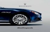 Maserati Quattroporte. History 2 History€¦ · 09-01-2016  · the leading fashion house of Ermenegildo Zegna. Exquisite Italian Zegna silk, colours and top class materials combine