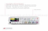 Keysight Technologies N6700 Modular Power System Family · 2017-12-01 · reduces human error, writing and debug-ging programs adds more work to already overloaded R&D engineers.
