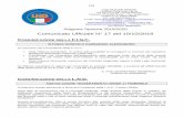 Comunicato Ufficiale N° 17 del 10/10/2019 - LND Ligurialiguria.lnd.it/wp-content/uploads/2019/10/CU1720.pdf · 2019-10-10 · Comunicato Ufficiale N° 17 del 10/10/2019 ... Date
