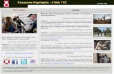 Essayons Highlights - 416th TEC JUNE 2015 · 2015-08-11 · Essayons Highlights - 416th TEC About this newsletter - ESSAYONS HIGHLIGHTS is a monthly authorized newsletter featuring